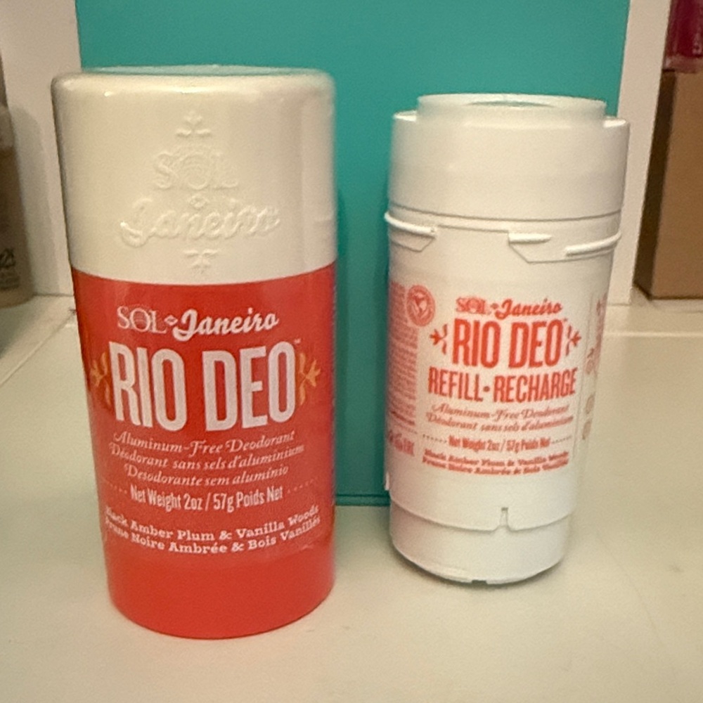 Sol de Janeiro Rio Deo Stick Duo in Coral and White